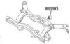 SUBAR 41322AE013 Control Arm-/Trailing Arm Bush